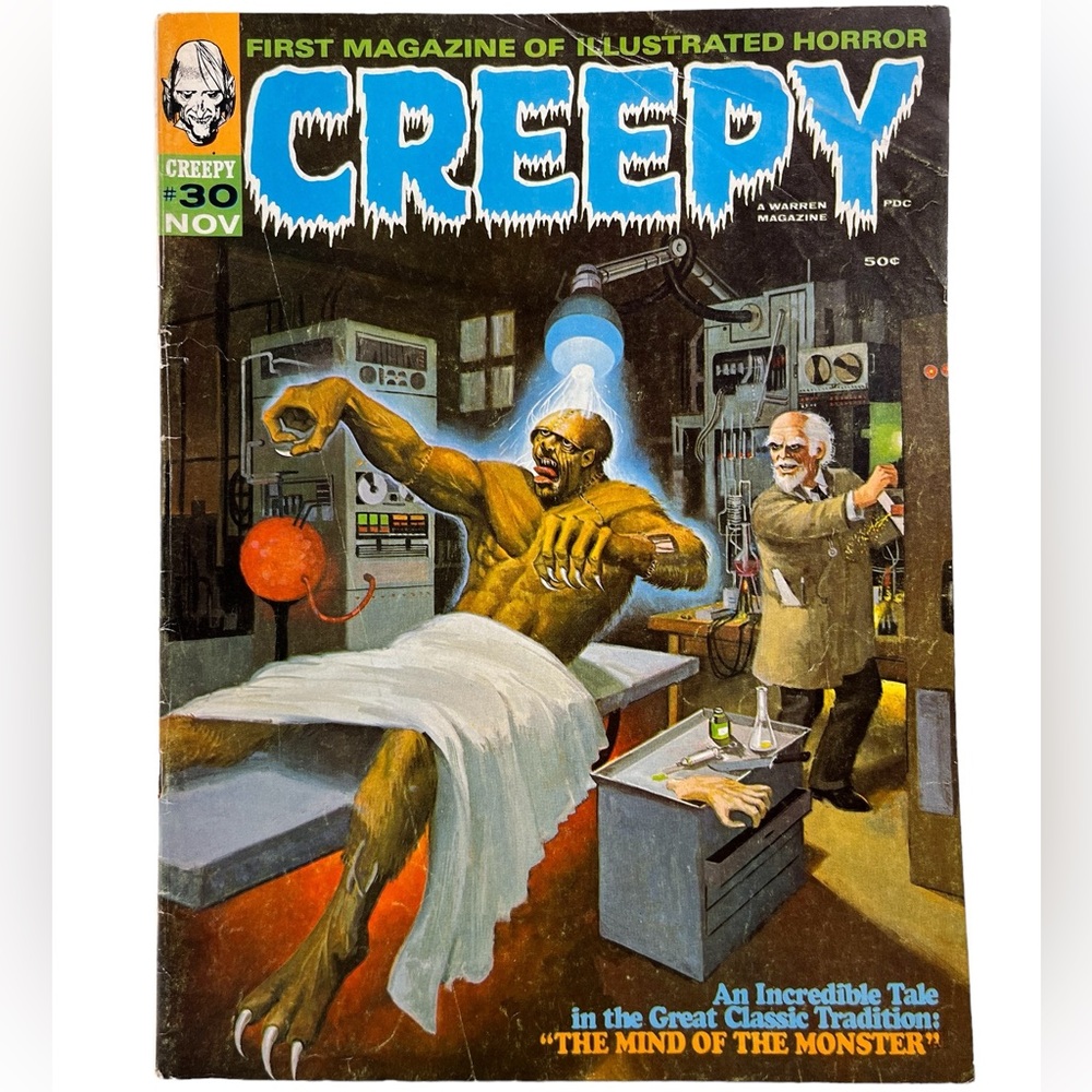 Creepy #30 Nov 1969 Warren Magazine